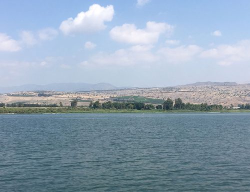 Mar de Galilea donde Jesús calmó la tempestad