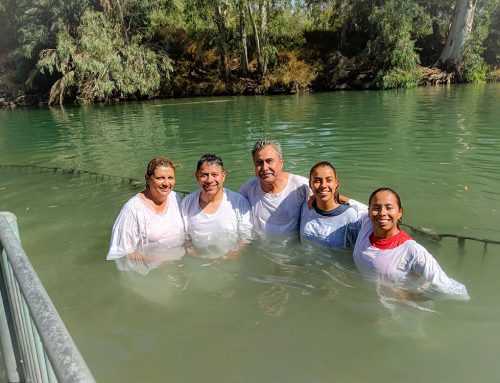 Río Jordán donde Jesús fue bautizado